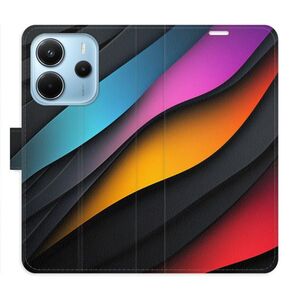 Flipové pouzdro iSaprio - Color Waves - Xiaomi Redmi Note 14 obraz