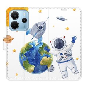Flipové pouzdro iSaprio - Space 06 - Xiaomi Redmi Note 14 obraz