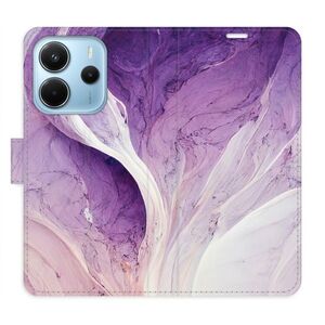 Flipové pouzdro iSaprio - Purple Paint - Xiaomi Redmi Note 14 obraz