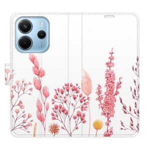 Flipové pouzdro iSaprio - Pink Flowers 03 - Xiaomi Redmi Note 14 obraz