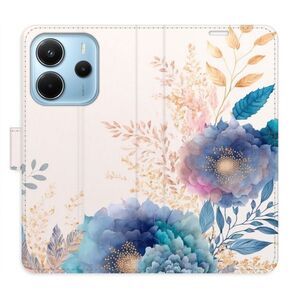 Flipové pouzdro iSaprio - Ornamental Flowers 03 - Xiaomi Redmi Note 14 obraz