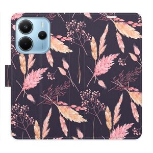 Flipové pouzdro iSaprio - Ornamental Flowers 02 - Xiaomi Redmi Note 14 obraz