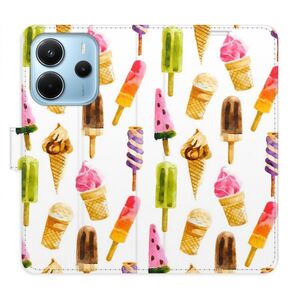 Flipové pouzdro iSaprio - Ice Cream Pattern - Xiaomi Redmi Note 14 obraz