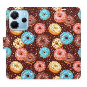 Flipové pouzdro iSaprio - Donuts Pattern - Xiaomi Redmi Note 14 obraz