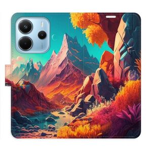 Flipové pouzdro iSaprio - Colorful Mountains - Xiaomi Redmi Note 14 obraz