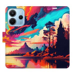 Flipové pouzdro iSaprio - Colorful Mountains 02 - Xiaomi Redmi Note 14 obraz