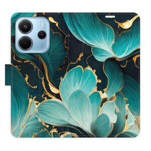 Flipové pouzdro iSaprio - Blue Flowers 02 - Xiaomi Redmi Note 14 obraz