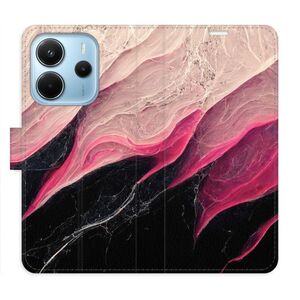 Flipové pouzdro iSaprio - BlackPink Marble - Xiaomi Redmi Note 14 obraz