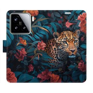 Flipové pouzdro iSaprio - Flower Jaguar 02 - Xiaomi 15 obraz