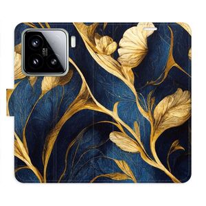 Flipové pouzdro iSaprio - GoldBlue - Xiaomi 15 obraz