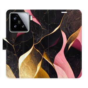 Flipové pouzdro iSaprio - Gold Pink Marble 02 - Xiaomi 15 obraz