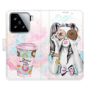 Flipové pouzdro iSaprio - Donut Worry Girl - Xiaomi 15 obraz