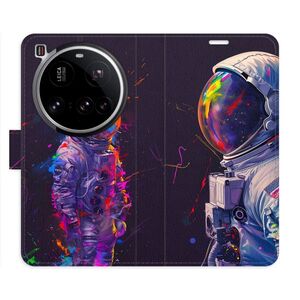 Flipové pouzdro iSaprio - Neon Astronaut 02 - Xiaomi 15 Ultra obraz