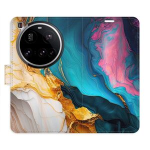 Flipové pouzdro iSaprio - Colourful Marble - Xiaomi 15 Ultra obraz