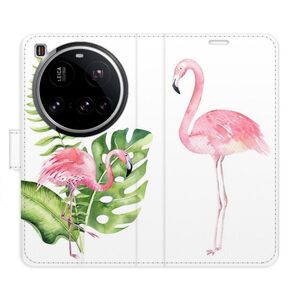 Flipové pouzdro iSaprio - Flamingos - Xiaomi 15 Ultra obraz