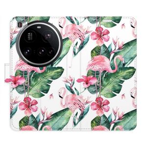 Flipové pouzdro iSaprio - Flamingos Pattern - Xiaomi 15 Ultra obraz