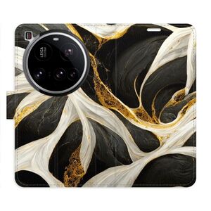 Flipové pouzdro iSaprio - BlackGold Marble - Xiaomi 15 Ultra obraz