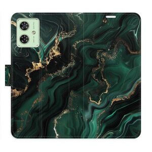 Flipové pouzdro iSaprio - Emerald 02 - Motorola Moto G54 5G / G54 5G Power Edition obraz