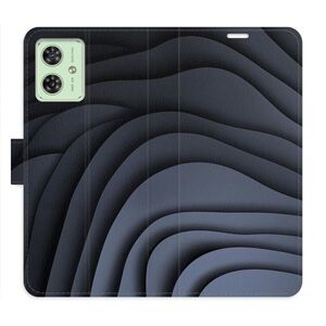 Flipové pouzdro iSaprio - Dark Waves - Motorola Moto G54 5G / G54 5G Power Edition obraz