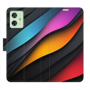 Flipové pouzdro iSaprio - Color Waves - Motorola Moto G54 5G / G54 5G Power Edition obraz