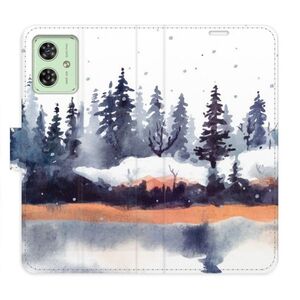 Flipové pouzdro iSaprio - Winter 02 - Motorola Moto G54 5G / G54 5G Power Edition obraz