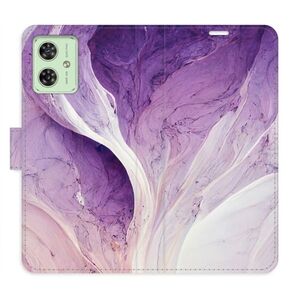 Flipové pouzdro iSaprio - Purple Paint - Motorola Moto G54 5G / G54 5G Power Edition obraz