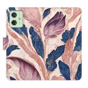 Flipové pouzdro iSaprio - Old Leaves 02 - Motorola Moto G54 5G / G54 5G Power Edition obraz