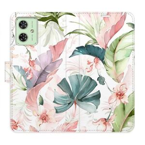 Flipové pouzdro iSaprio - Flower Pattern 07 - Motorola Moto G54 5G / G54 5G Power Edition obraz