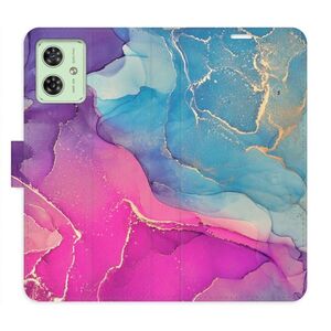 Flipové pouzdro iSaprio - Colour Marble 02 - Motorola Moto G54 5G / G54 5G Power Edition obraz