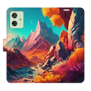 Flipové pouzdro iSaprio - Colorful Mountains - Motorola Moto G54 5G / G54 5G Power Edition obraz