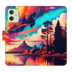 Flipové pouzdro iSaprio - Colorful Mountains 02 - Motorola Moto G54 5G / G54 5G Power Edition obraz