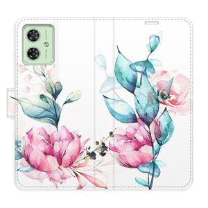 Flipové pouzdro iSaprio - Beautiful Flower - Motorola Moto G54 5G / G54 5G Power Edition obraz