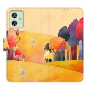 Flipové pouzdro iSaprio - Autumn Forest - Motorola Moto G54 5G / G54 5G Power Edition obraz