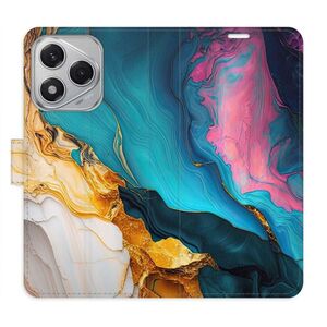 Flipové pouzdro iSaprio - Colourful Marble - Honor 400 Lite obraz