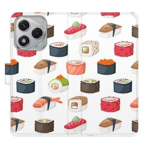Flipové pouzdro iSaprio - Sushi Pattern 02 - Honor 400 Lite obraz