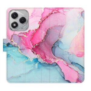 Flipové pouzdro iSaprio - PinkBlue Marble - Honor 400 Lite obraz