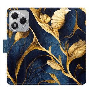 Flipové pouzdro iSaprio - GoldBlue - Honor 400 Lite obraz