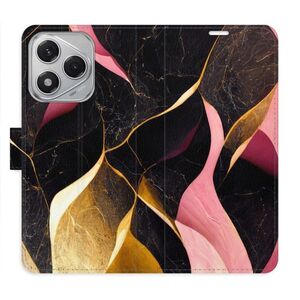 Flipové pouzdro iSaprio - Gold Pink Marble 02 - Honor 400 Lite obraz