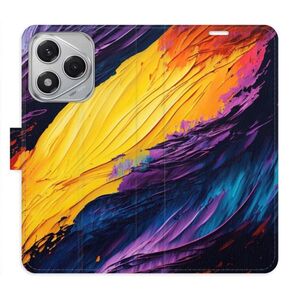 Flipové pouzdro iSaprio - Fire Paint - Honor 400 Lite obraz