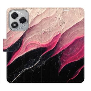 Flipové pouzdro iSaprio - BlackPink Marble - Honor 400 Lite obraz