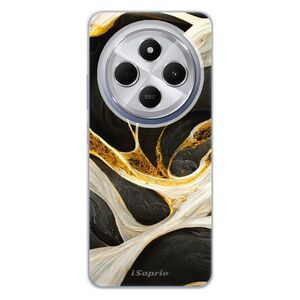 Silikonové pouzdro iSaprio - Black and Gold - Xiaomi Redmi 14C / Poco C75 obraz