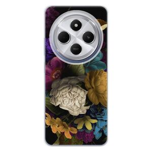 Silikonové pouzdro iSaprio - Dark Flowers - Xiaomi Redmi 14C / Poco C75 obraz