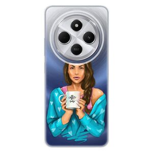 Silikonové pouzdro iSaprio - Coffe Now - Brunette - Xiaomi Redmi 14C / Poco C75 obraz