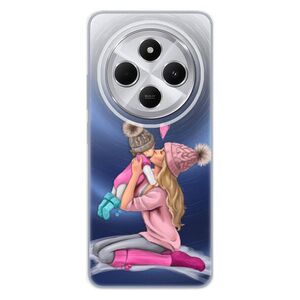 Silikonové pouzdro iSaprio - Kissing Mom - Blond and Girl - Xiaomi Redmi 14C / Poco C75 obraz