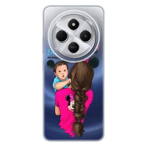 Silikonové pouzdro iSaprio - Mama Mouse Brunette and Boy - Xiaomi Redmi 14C / Poco C75 obraz