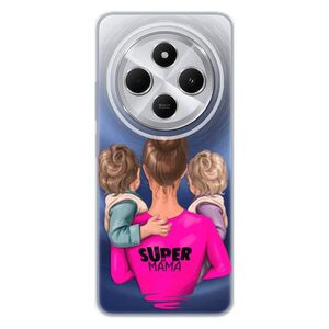 Silikonové pouzdro iSaprio - Super Mama - Two Boys - Xiaomi Redmi 14C / Poco C75 obraz