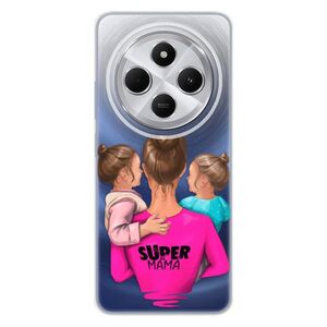 Silikonové pouzdro iSaprio - Super Mama - Two Girls - Xiaomi Redmi 14C / Poco C75 obraz