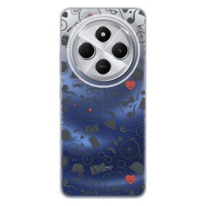 Silikonové pouzdro iSaprio - Vintage Pattern 01 - black - Xiaomi Redmi 14C / Poco C75 obraz