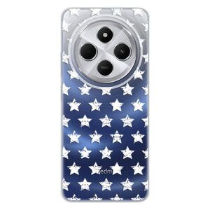 Silikonové pouzdro iSaprio - Stars Pattern - white - Xiaomi Redmi 14C / Poco C75 obraz