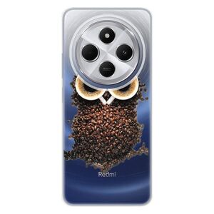 Silikonové pouzdro iSaprio - Owl And Coffee - Xiaomi Redmi 14C / Poco C75 obraz